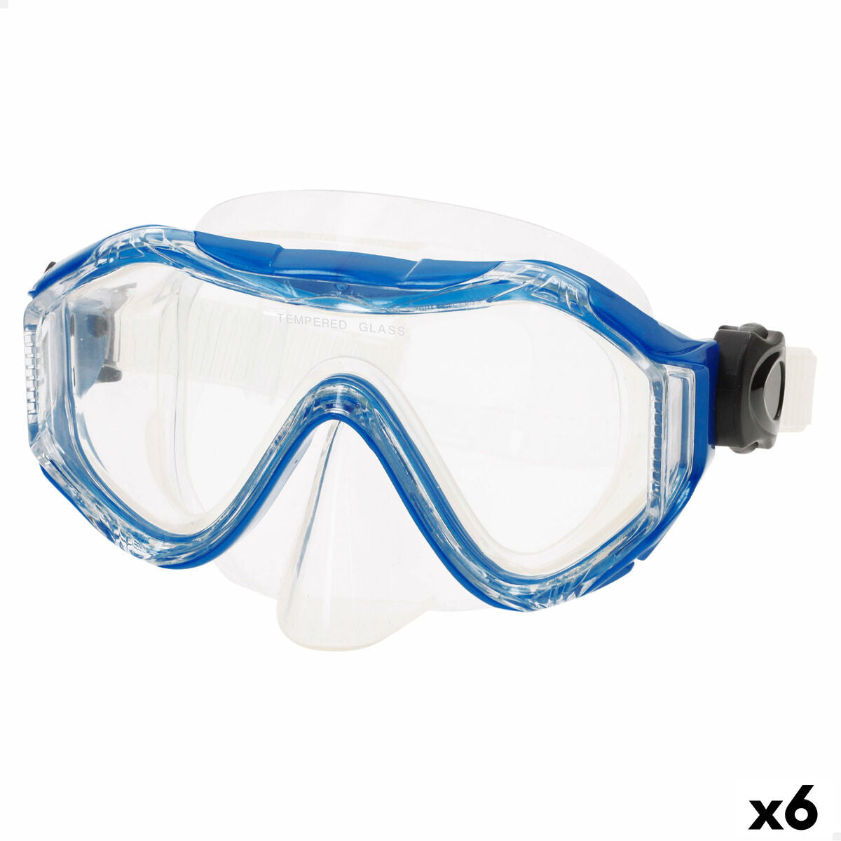 Masque de plongée AquaSport (6 Unités)