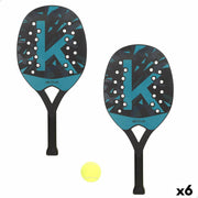Raquettes de Plage avec Balle Aktive 22 X 47 X 3 CM (6 Unités)