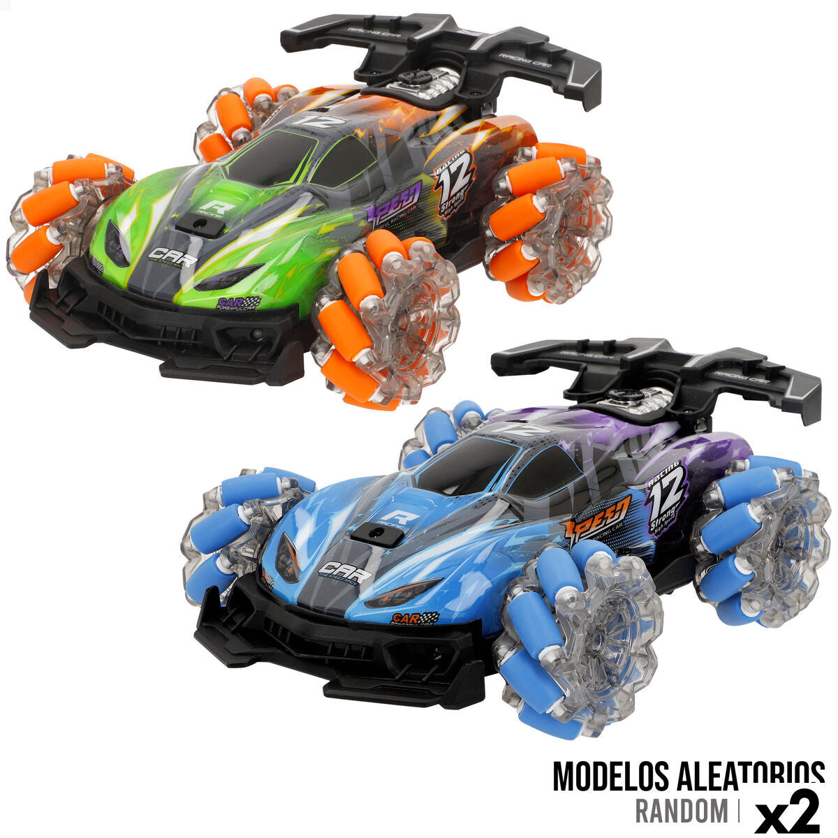 Voiture Télécommandée Speed & Go 23 X 8 X 15,5 CM (2 Unités)