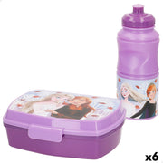 Sac à goûter avec accessoires Frozen 380 ml 17 x 5,5 x 13,5 cm (6 Unités)