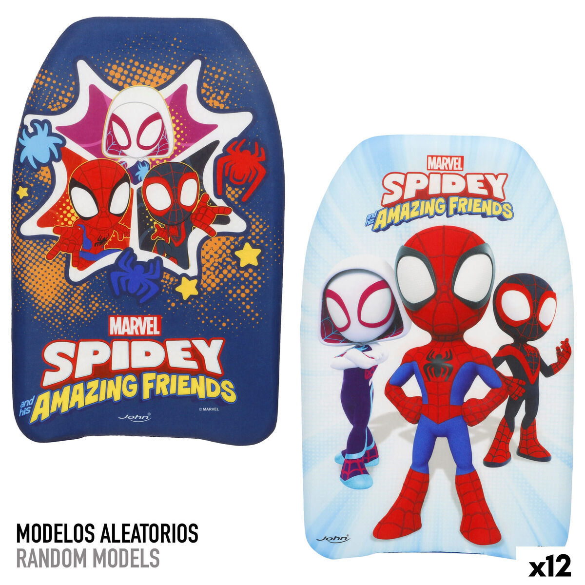 Planche de BodyBoard Spidey 43,5 X 4 X 28,5 CM