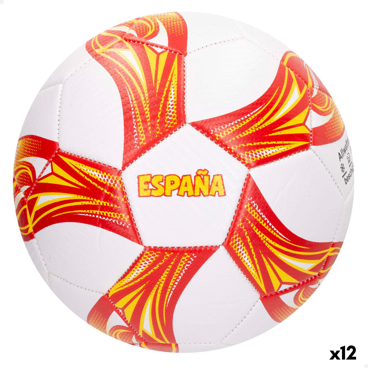 Ballon de Football John Toys España Taille 5 22 x 22 x 22 cm 12 Unités