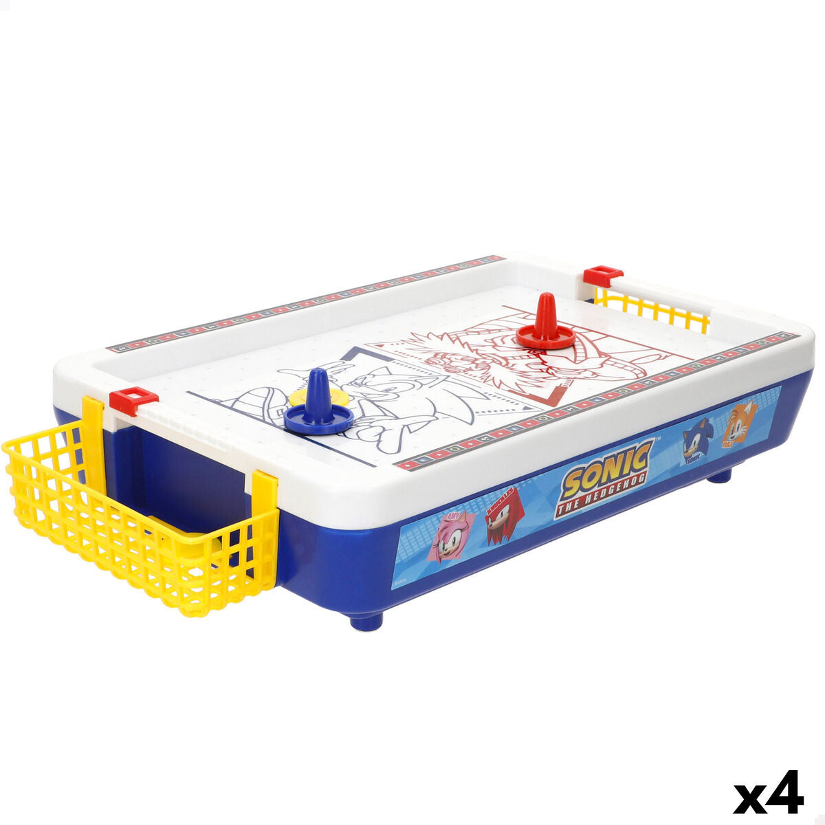 Table de Hockey Sonic 36 X 7,5 X 19 CM (4 Unités)